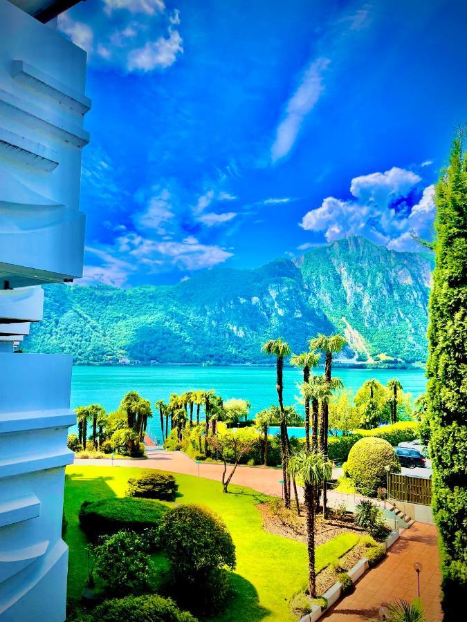 Lake Apartment 4 Bissone Exteriér fotografie