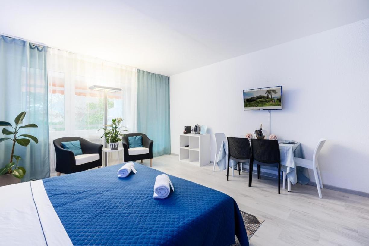 Lake Apartment 4 Bissone Exteriér fotografie