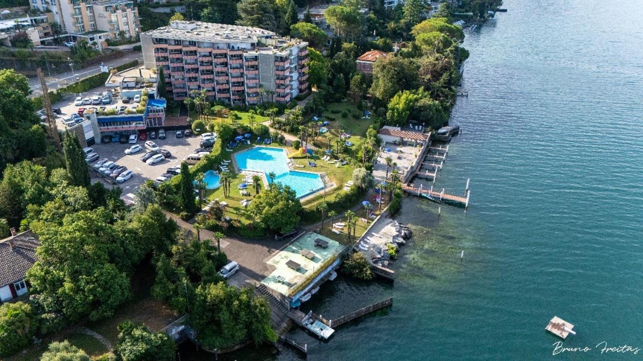 Lake Apartment 4 Bissone Exteriér fotografie